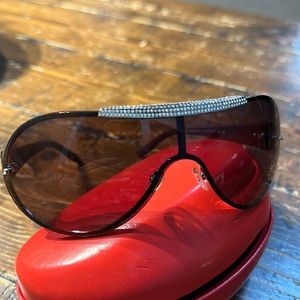 Authentic Valentino Swarovski Sunglasses
